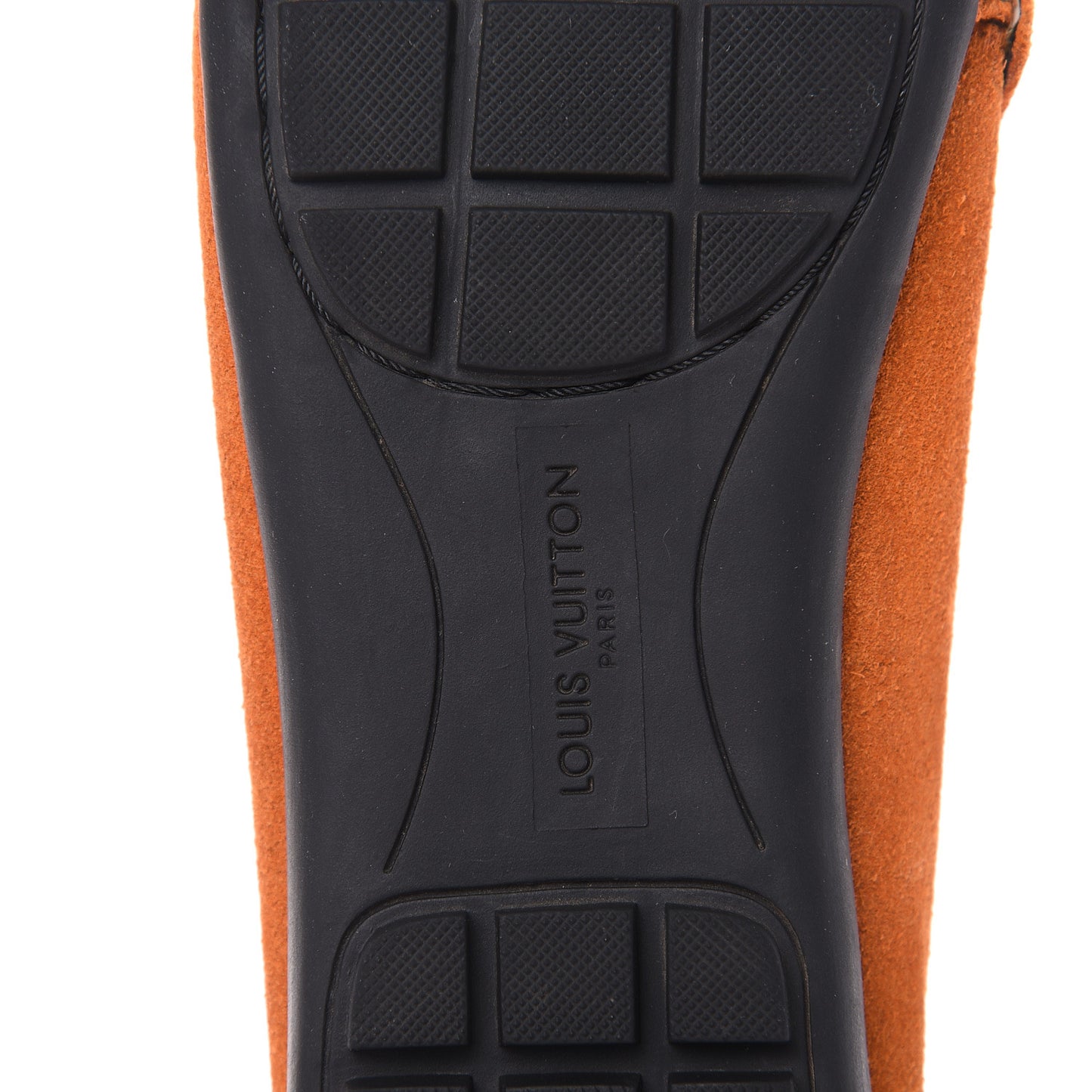 Suede Loafers 7 Orange