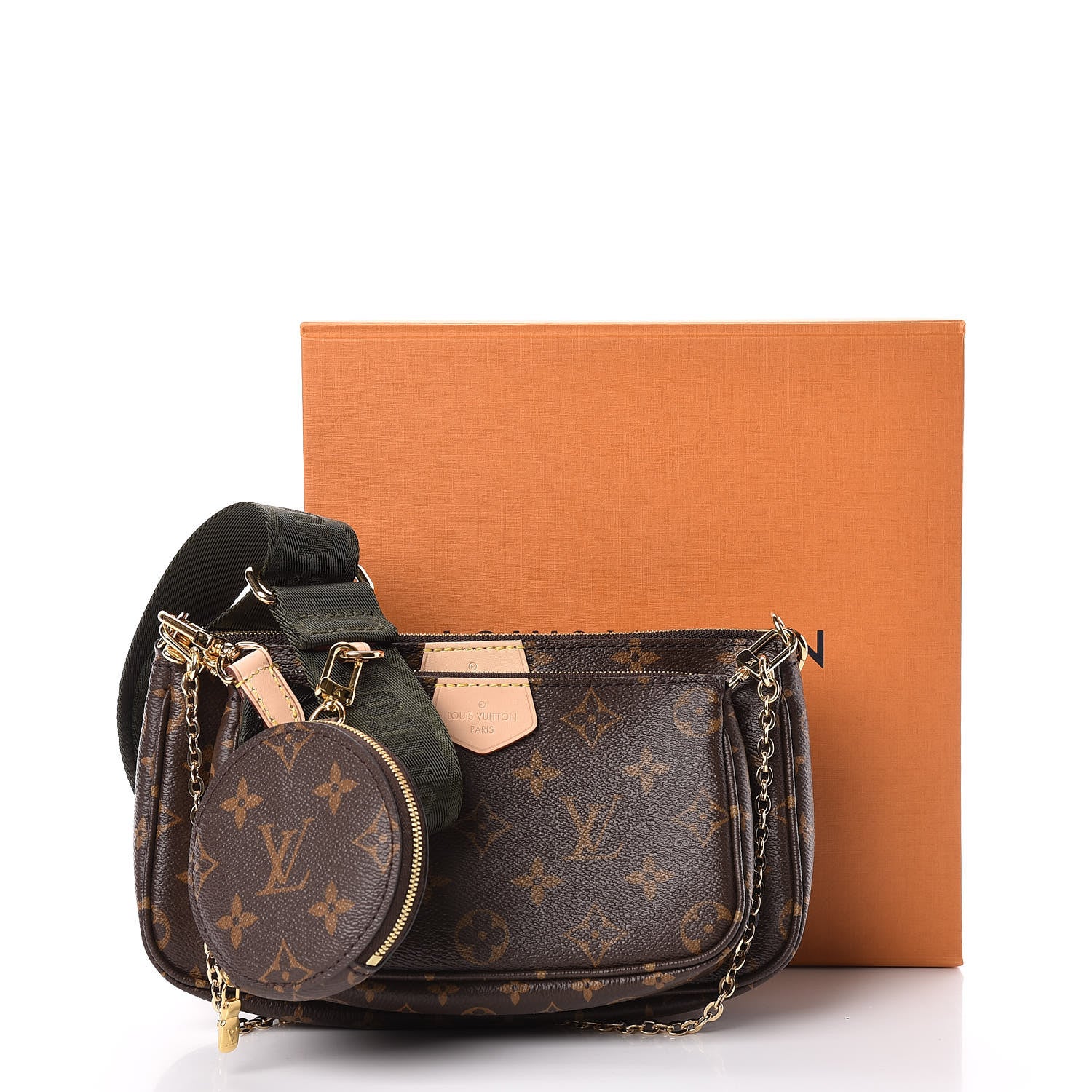 Louis Vuitton Monogram Multi Pochette Accessories Kaki 11 of 11
