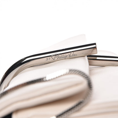 3.1 Phillip Lim 3.1 Smooth Calfskin Alix Minaudiere Clutch Natural White 8 of 8