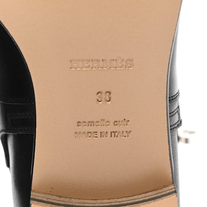 Hermes Calfskin Neo Low Boots 38 Black 6 of 9