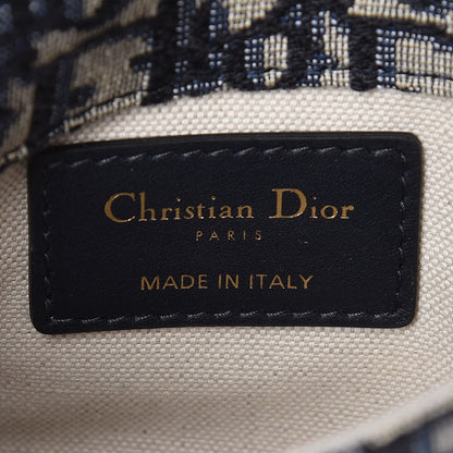 Christian Dior Oblique Saddle Belt Bag Blue 8 of 10