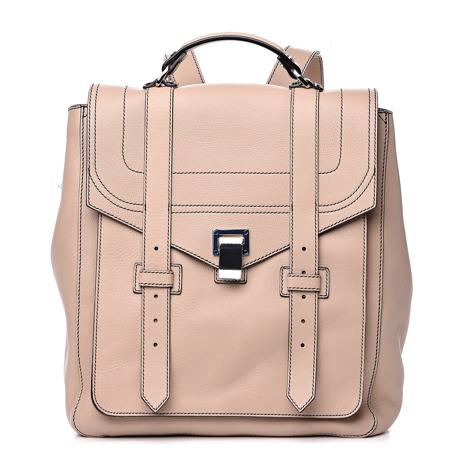 Proenza Schouler Grained Calfskin PS1 Plus Backpack Sand 1 of 13