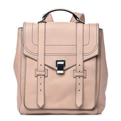 Proenza Schouler Grained Calfskin PS1 Plus Backpack Sand 1 of 13