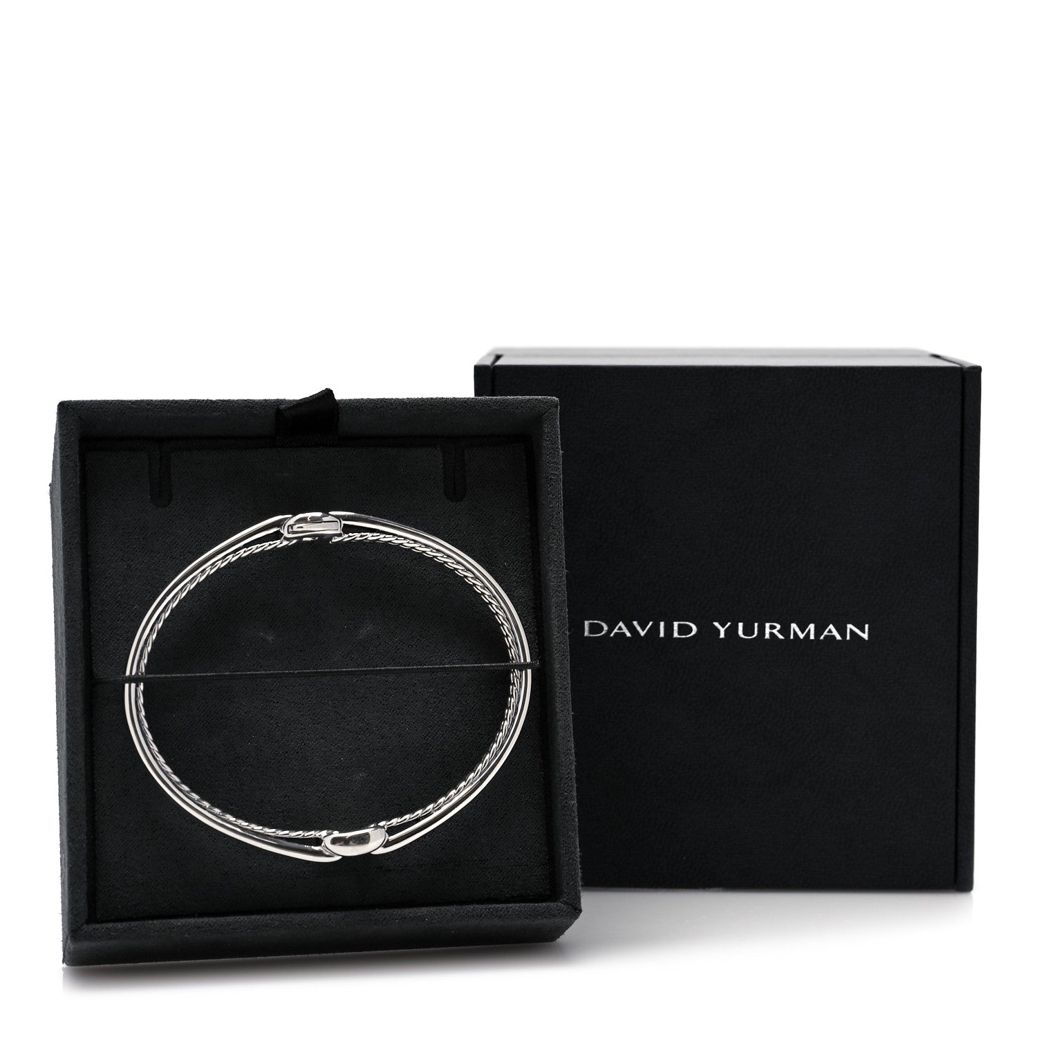 David Yurman Sterling Silver Thoroughbred Center Link Bracelet 4 of 4