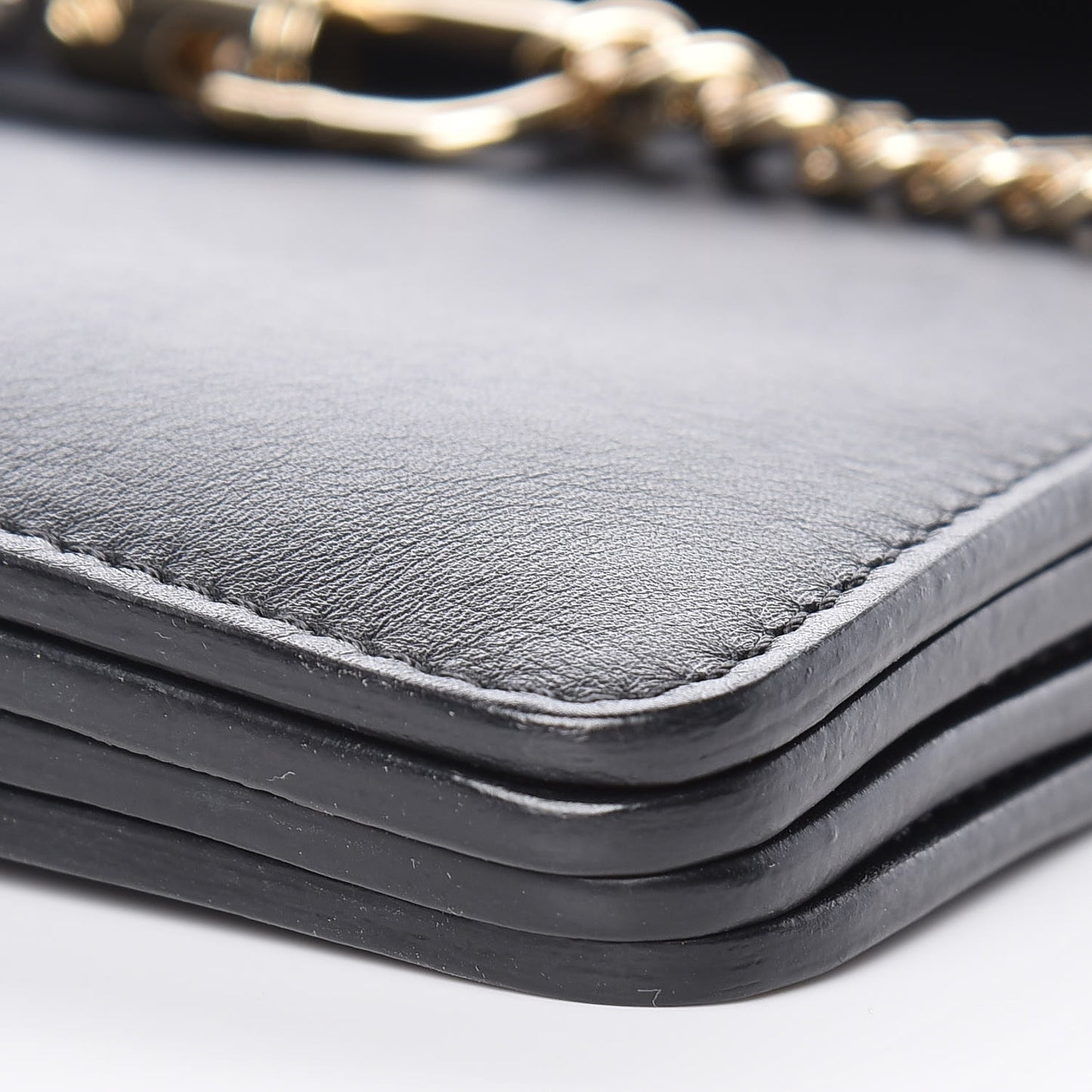 Suede Calfskin Medium Faye Shoulder Bag Black