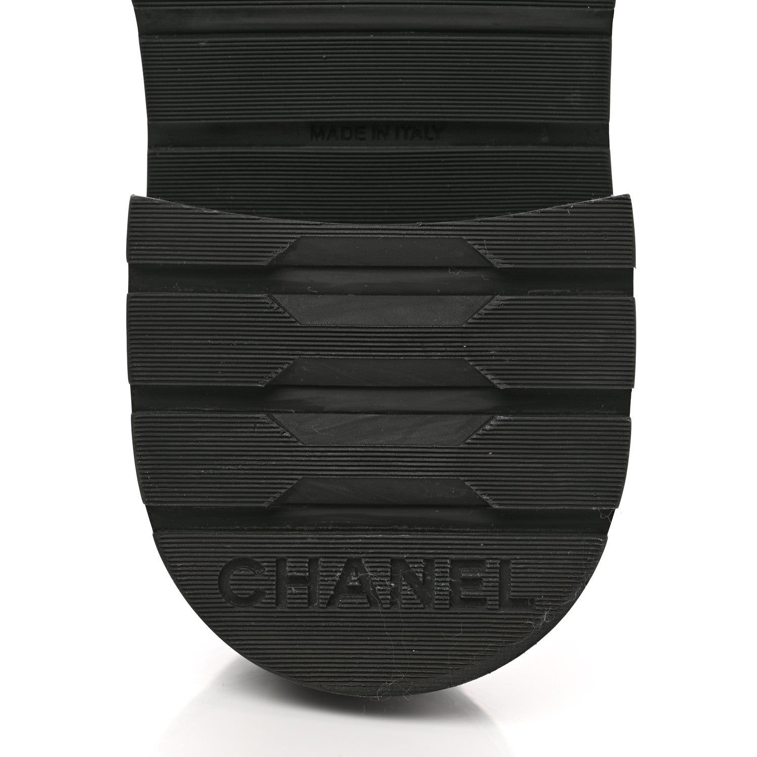 Chanel Shiny Goatskin Calfskin Quilted Lace Up Combat Boots 36 White Black 8 of 8