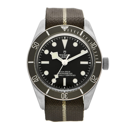TUDOR Sterling Silver Fabric 39mm Black Bay Fifty-Eight Automatic Watch Black M79010SG 1 of 5