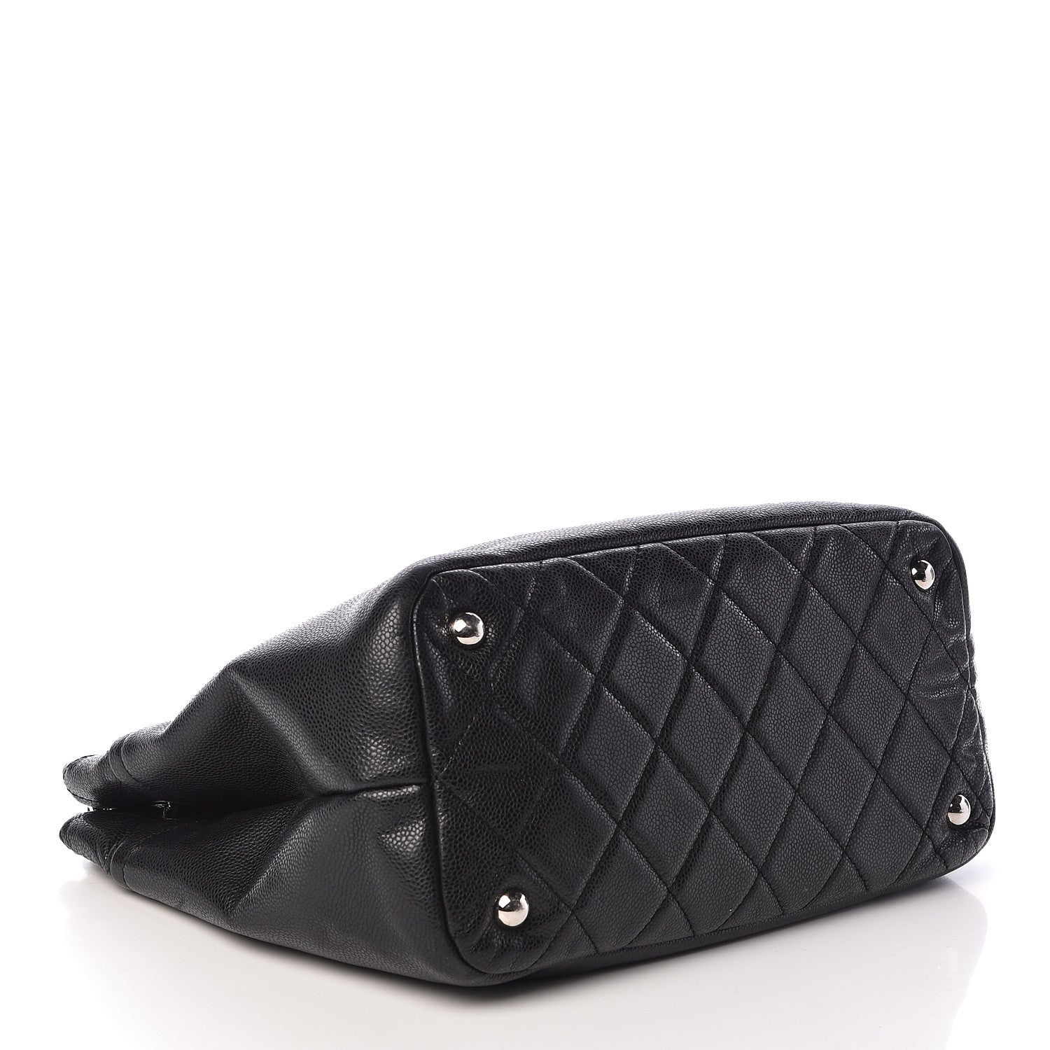 Chanel Caviar Quilted Timeless CC Soft Tote Black 4 of 14