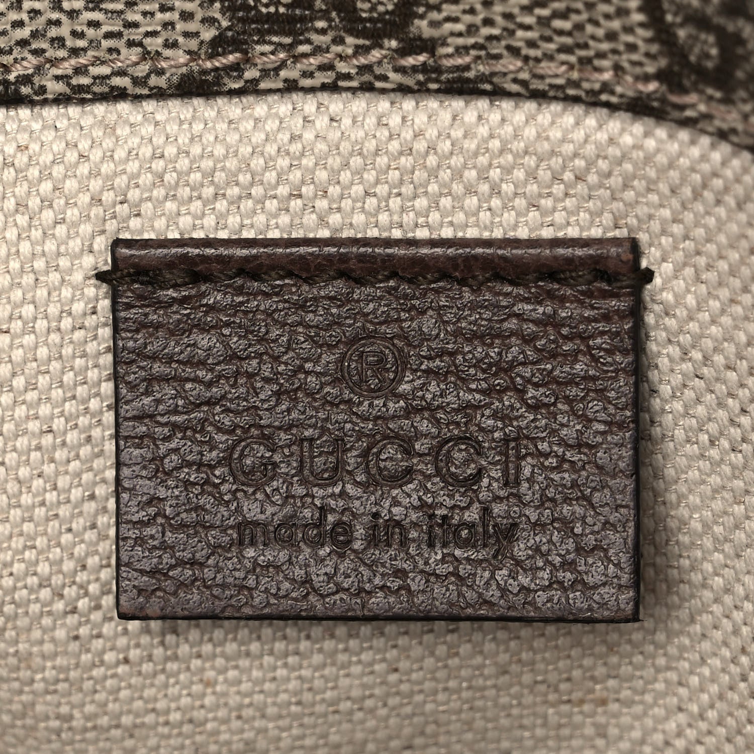 Gucci GG Supreme Monogram Neo Vintage Web Belt Bag Brown 8 of 13