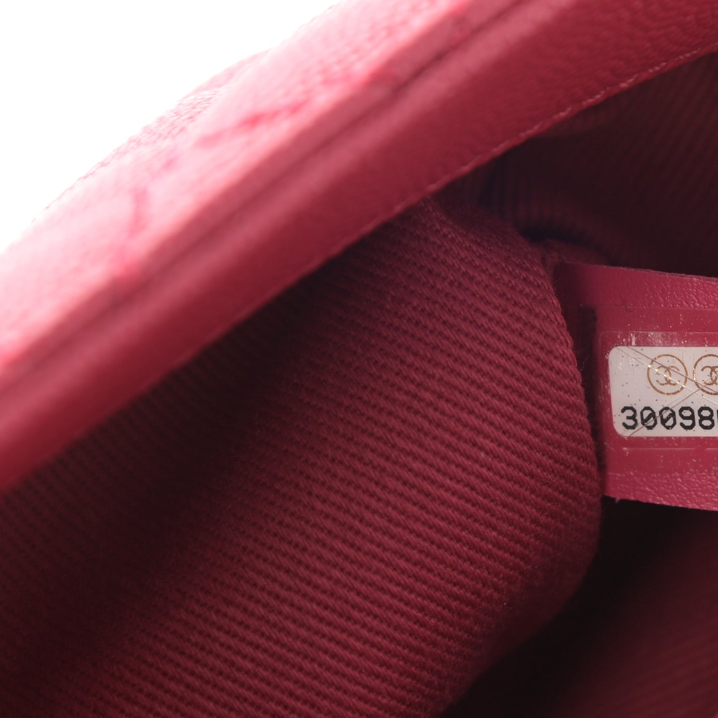 Caviar Quilted Mini Coco Handle Flap Fuchsia