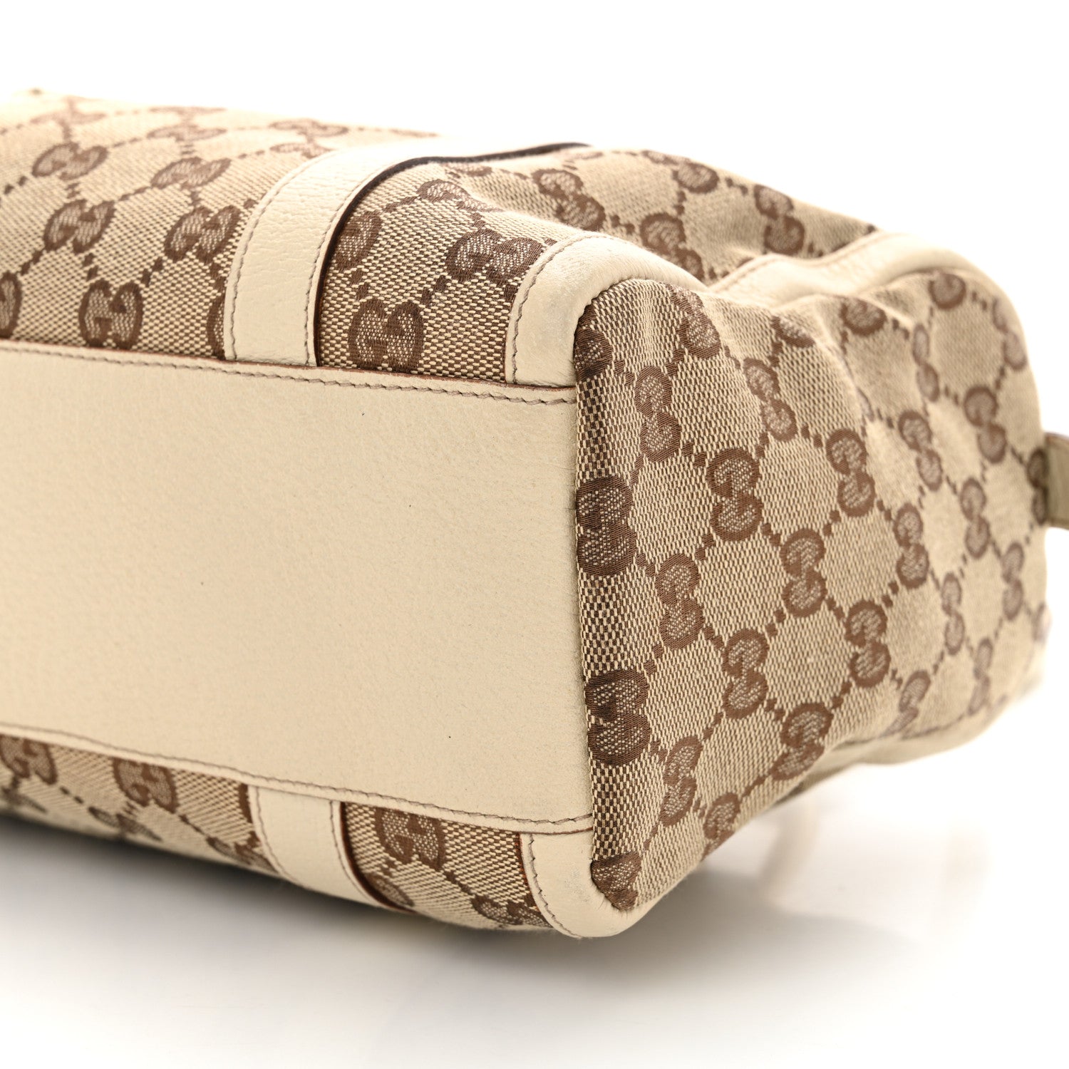 Gucci Monogram Small Abbey Boston Off White 10 of 15