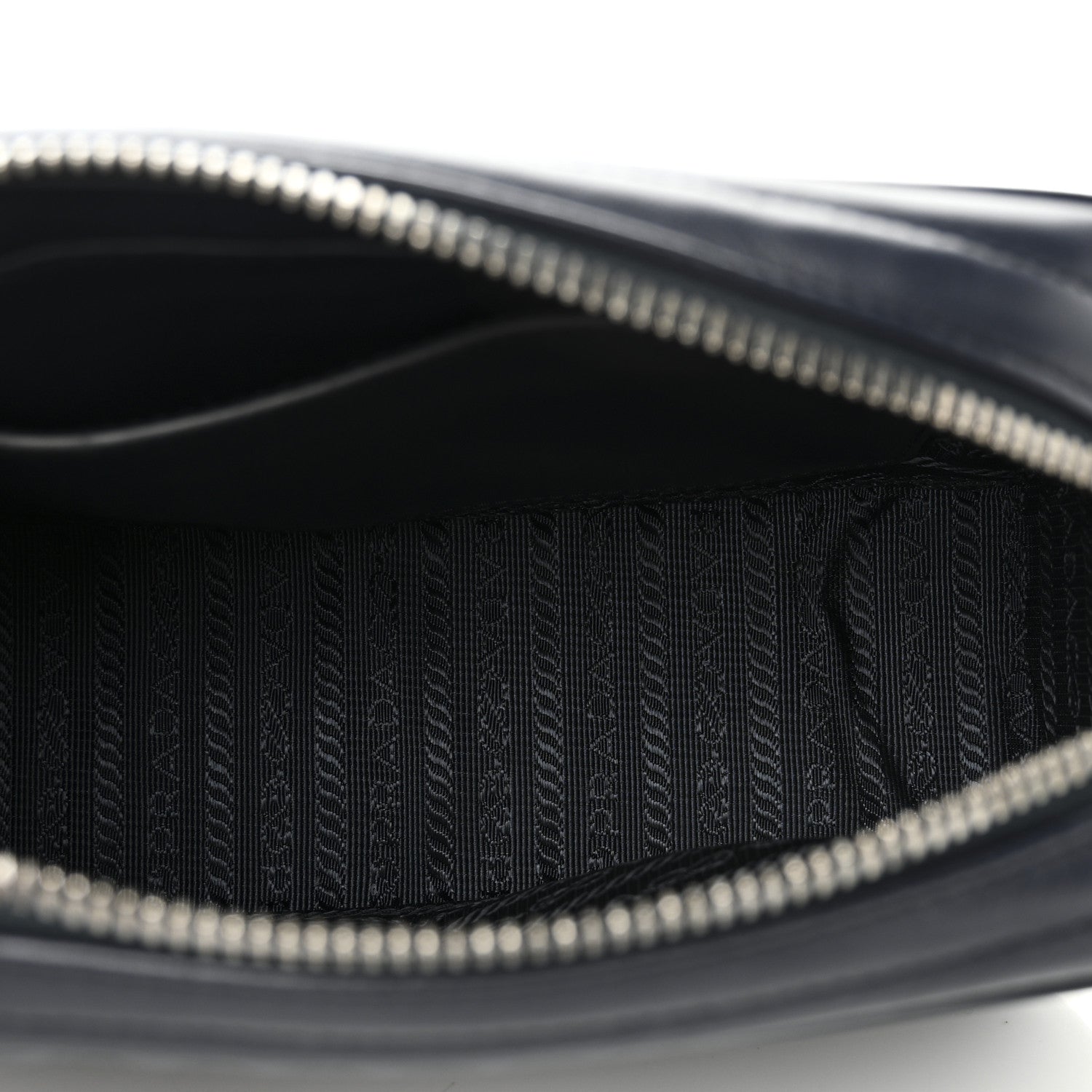 Prada Soft Calfskin Diagramme Camera Bag Baltico 5 of 10