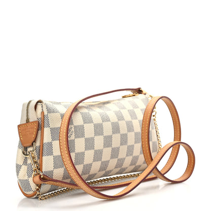 Louis Vuitton Damier Azur Eva Clutch 3 of 9