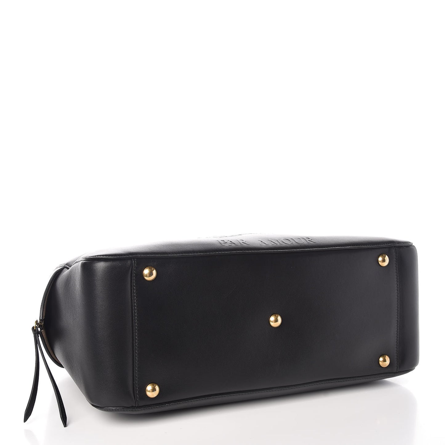 Calfskin Embossed L'Aveugle Par Amour Duffle Black