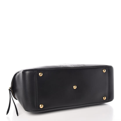 Gucci Calfskin Embossed L'Aveugle Par Amour Duffle Black 4 of 7