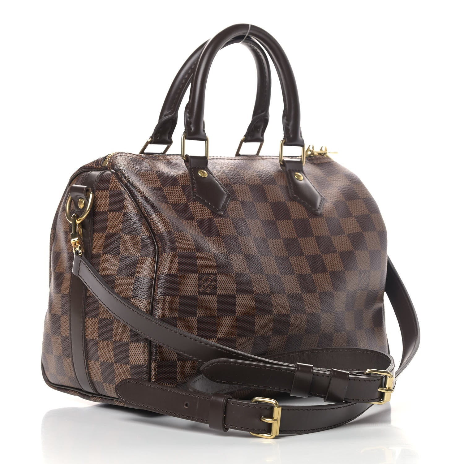 Louis Vuitton Damier Ebene Speedy Bandouliere 25 2 of 5