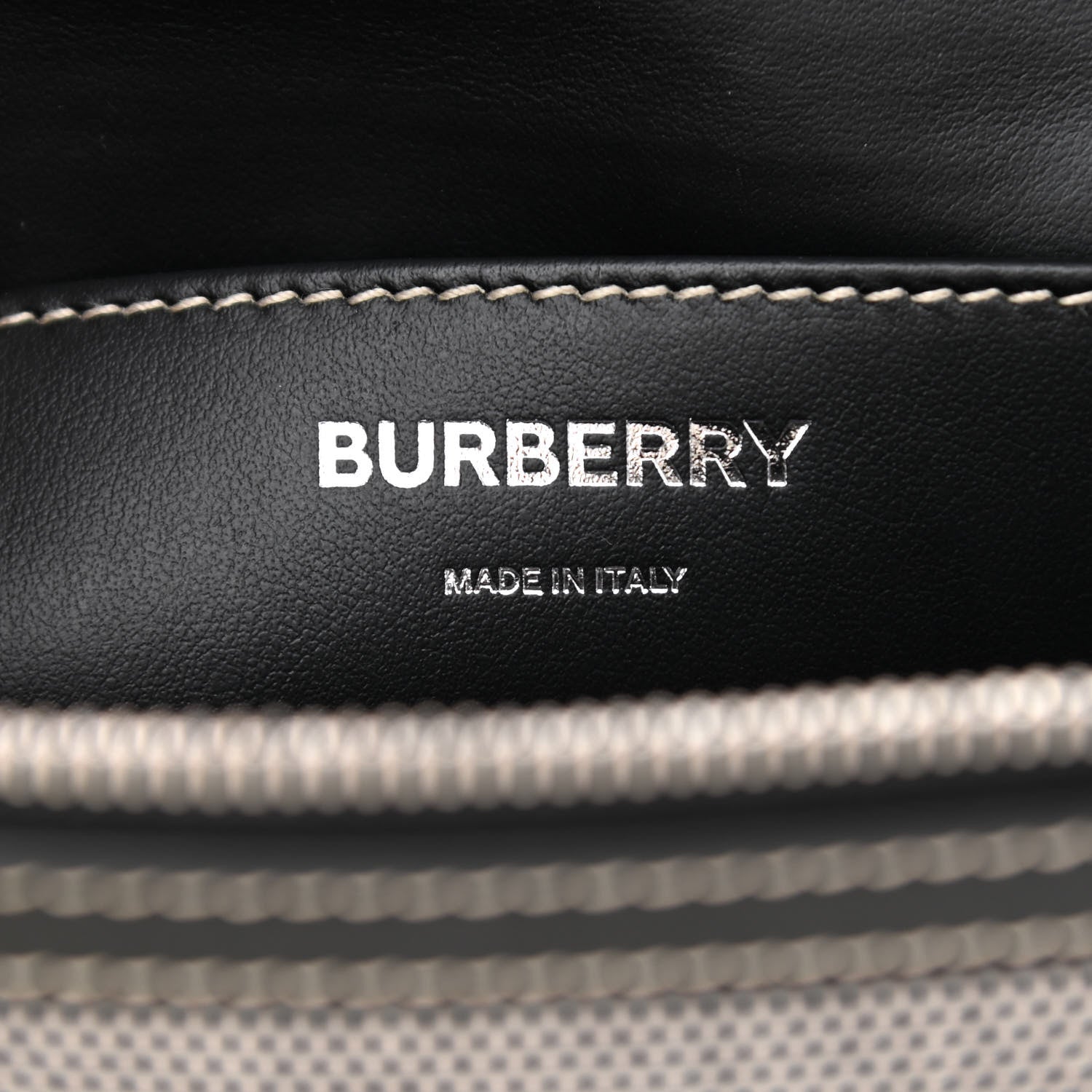 Burberry Cotton Canvas Horseferry Print Crossbody Black 6 of 10
