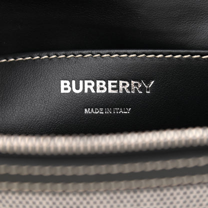 Burberry Cotton Canvas Horseferry Print Crossbody Black 6 of 10