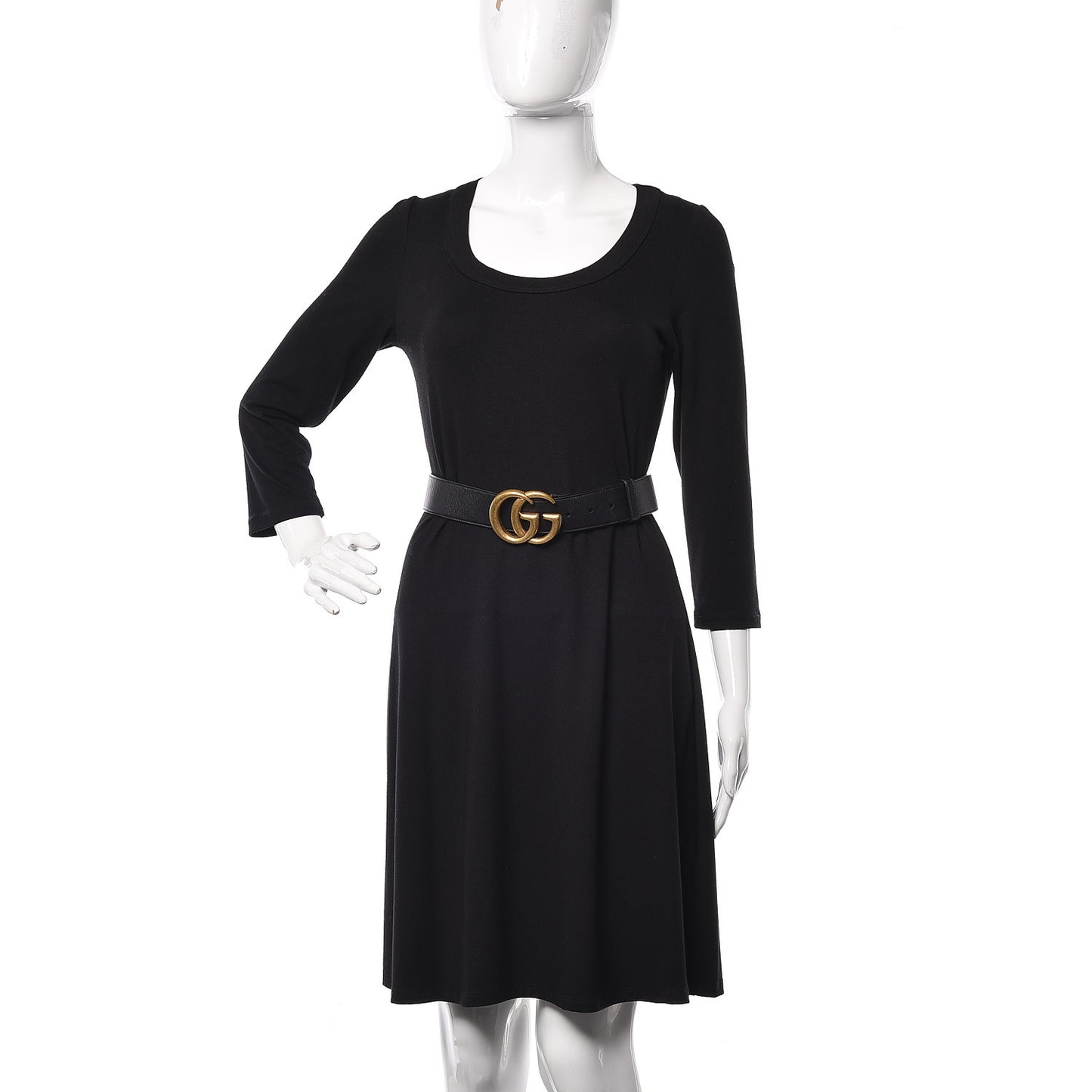 Calfskin Double G 40mm Belt 75 30 Black