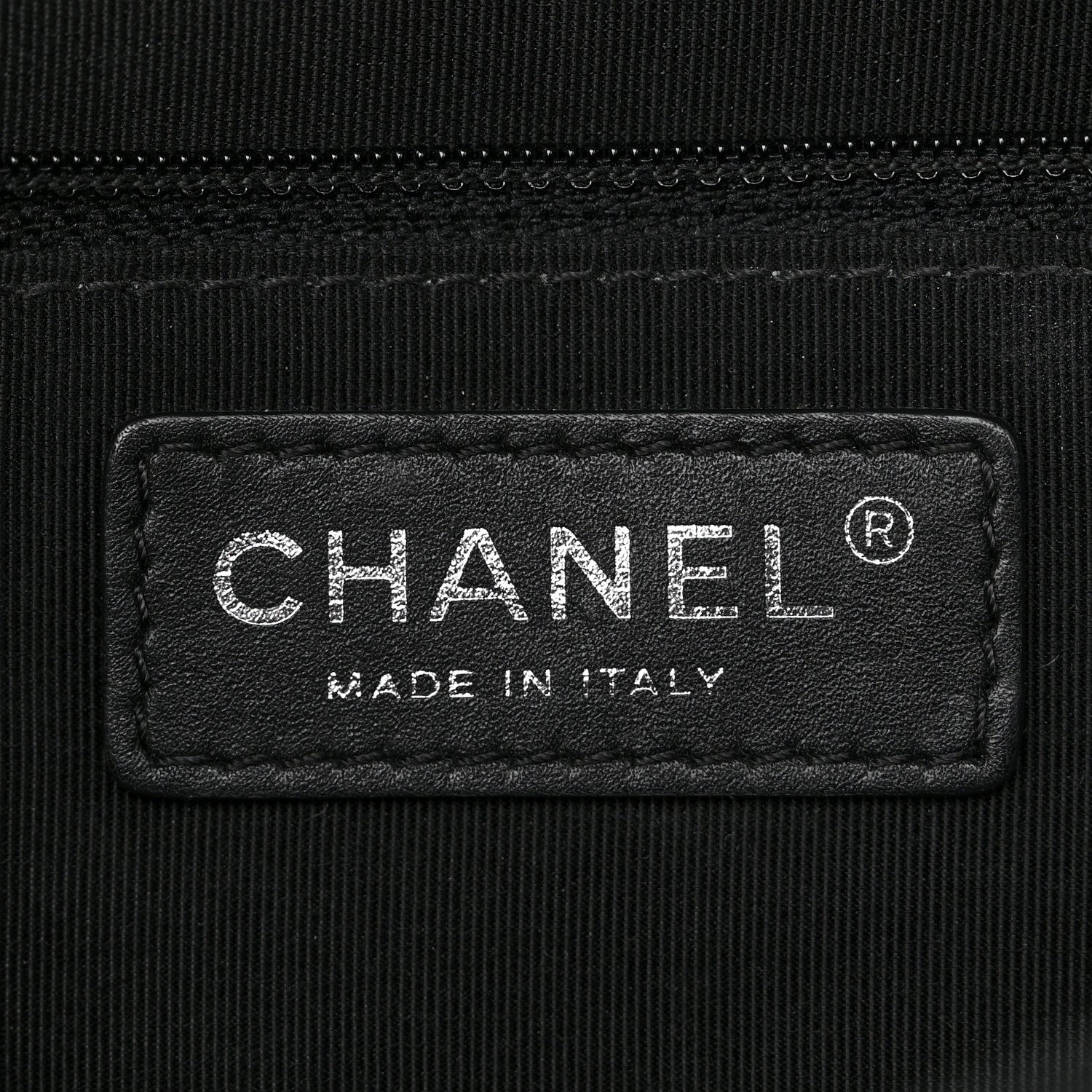 Chanel Lambskin Quilted Large Natural CC Flap Black 7 of 11