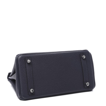 Hermes Togo Birkin 25 Bleu Nuit 4 of 30