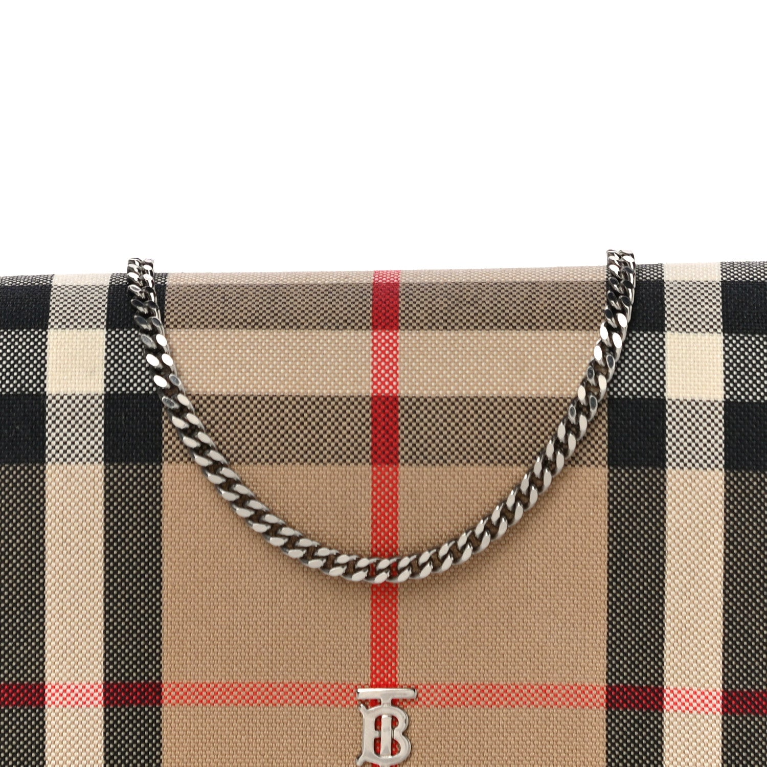 Burberry Vintage Check Jessie TB Crossbody Black 7 of 13