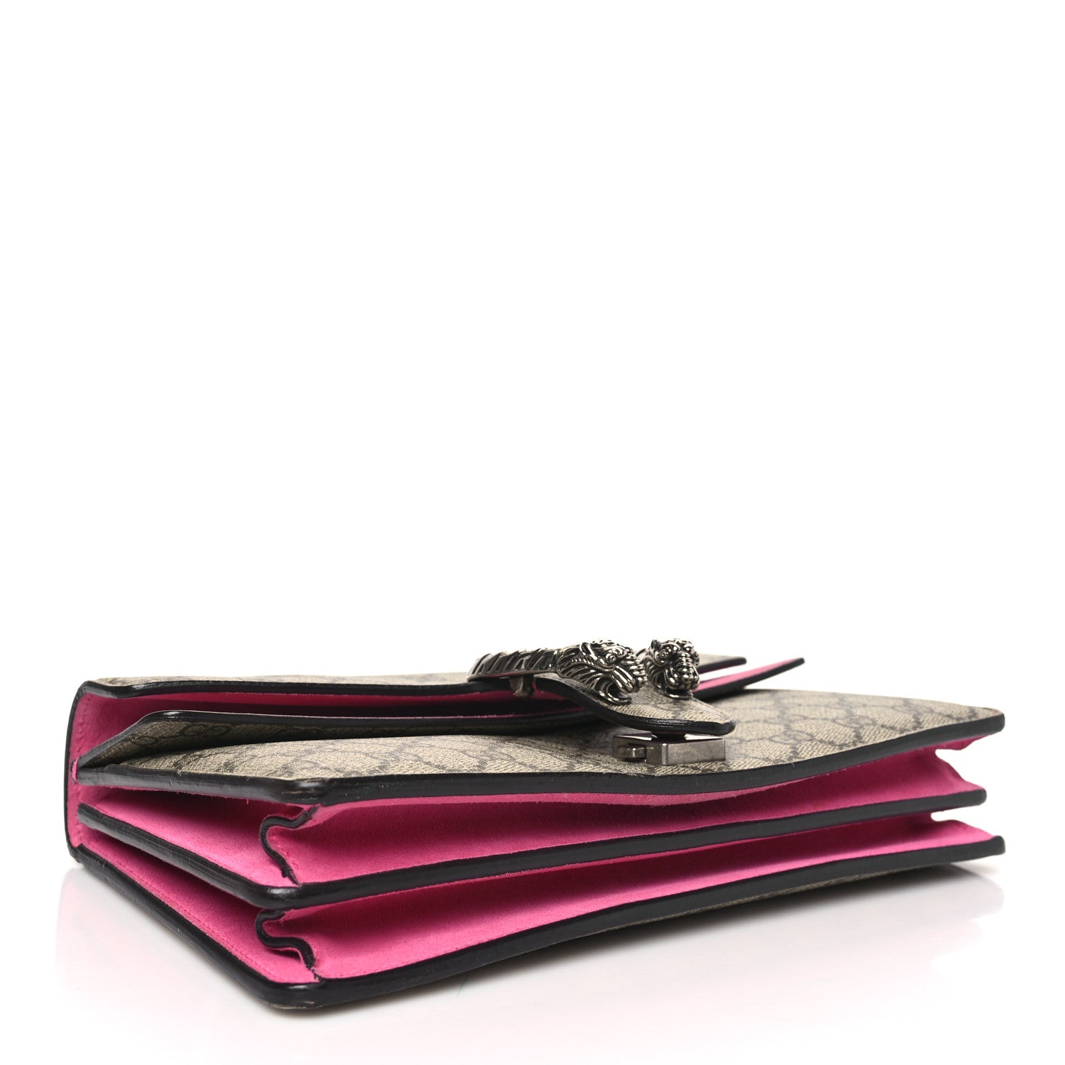 Gucci GG Supreme Monogram Small Dionysus Shoulder Bag Pink 4 of 12