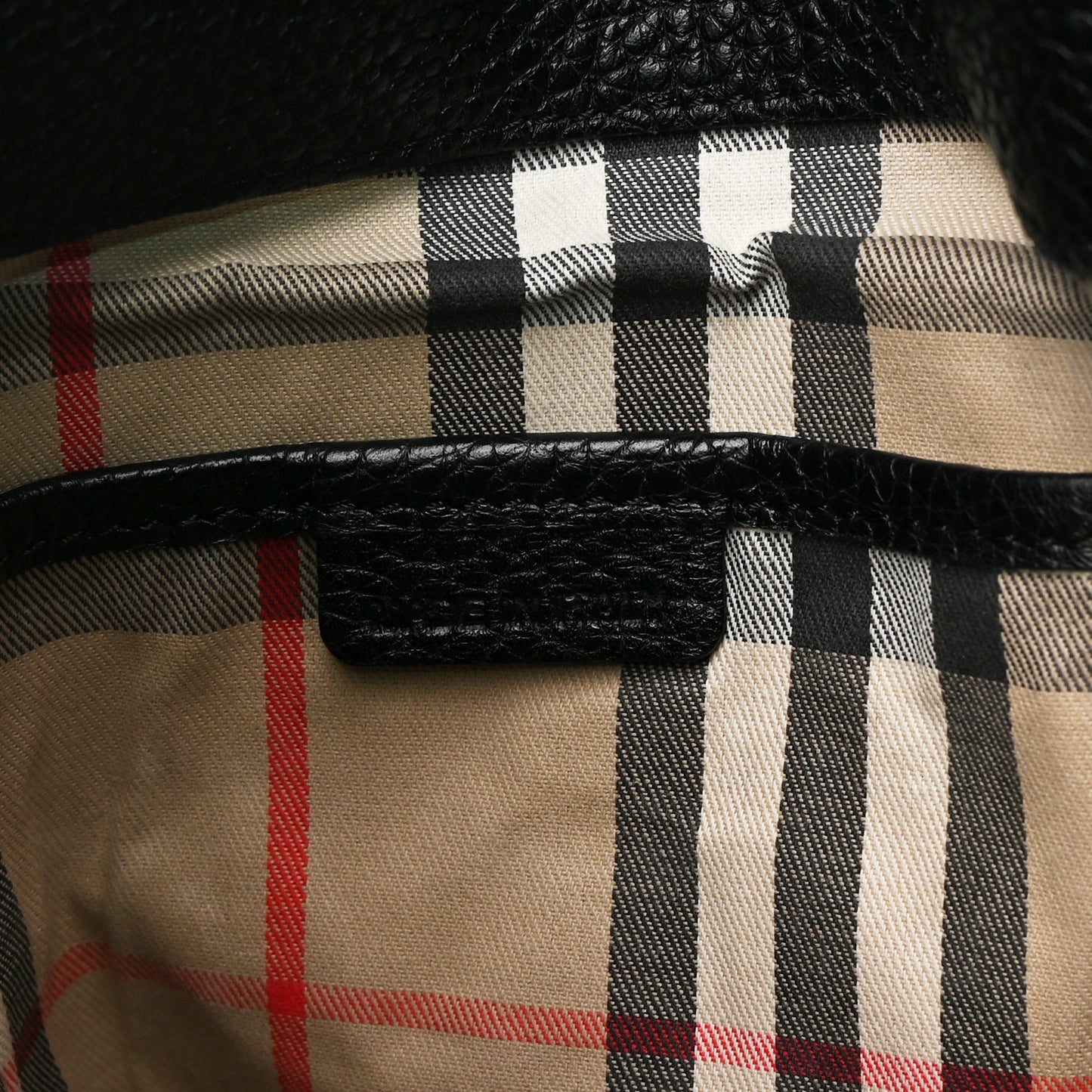 Grainy Calfskin Medium Cale Hobo Black