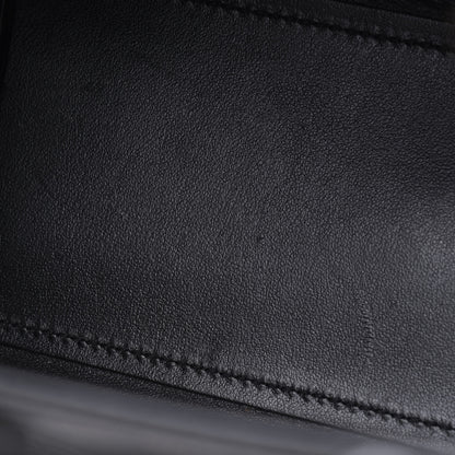 Saint Laurent Calfskin Crocodile Embossed Nano Sac De Jour Black 9 of 15