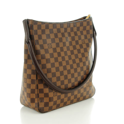 Louis Vuitton Damier Ebene Looping GM 3 of 7