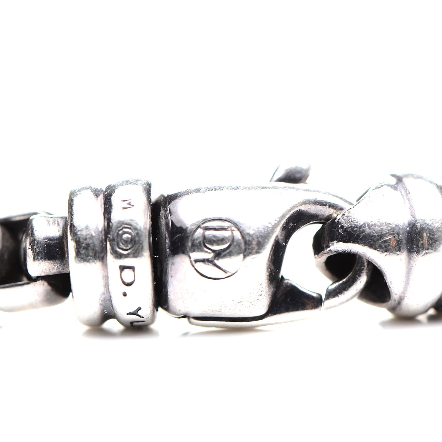 David Yurman Sterling Silver 5mm Box Chain Bracelet 3 of 4