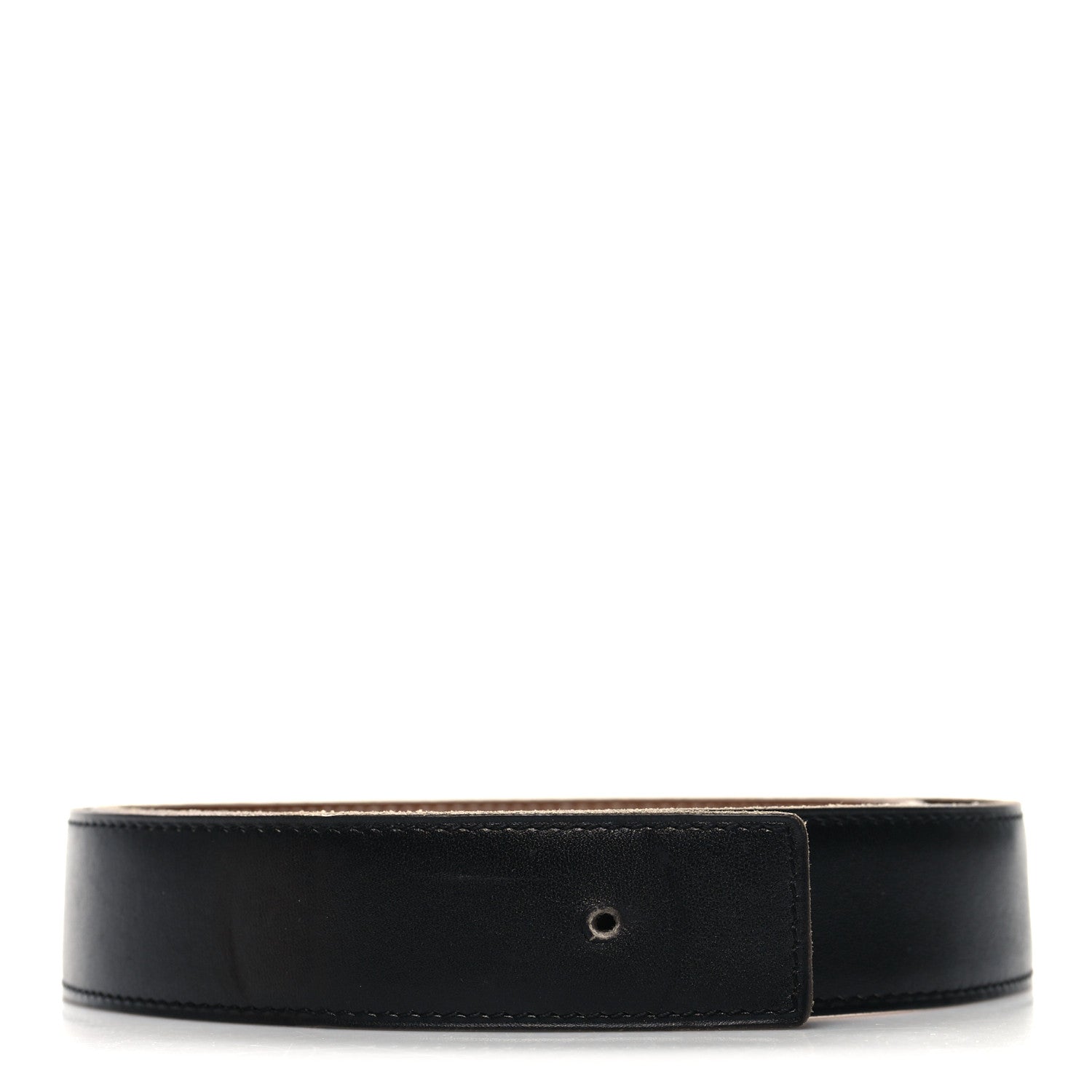 Hermes Box Togo 32mm Belt Strap 80 32 Black 1 of 8