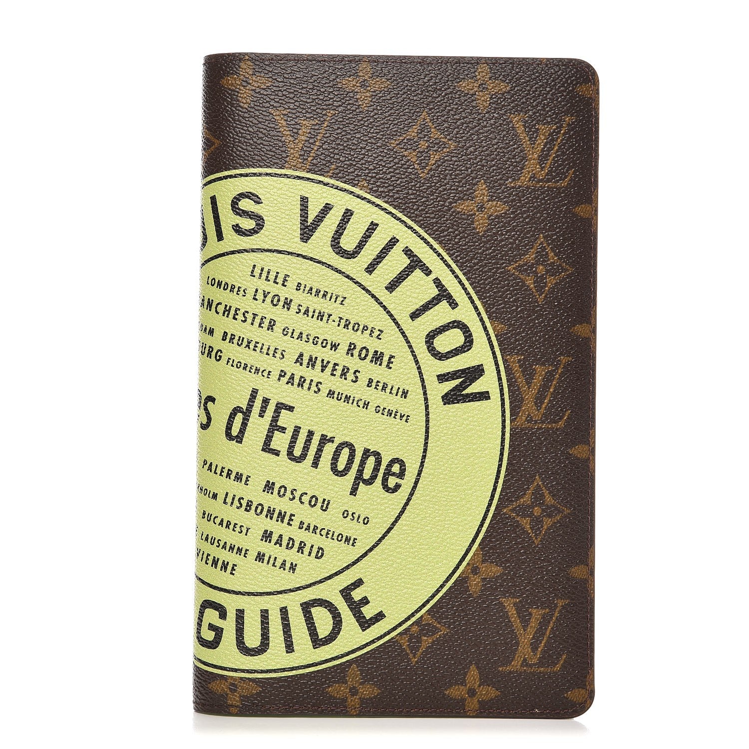 Louis Vuitton Monogram Villes D'Europe Notebook Cover Green 1 of 6