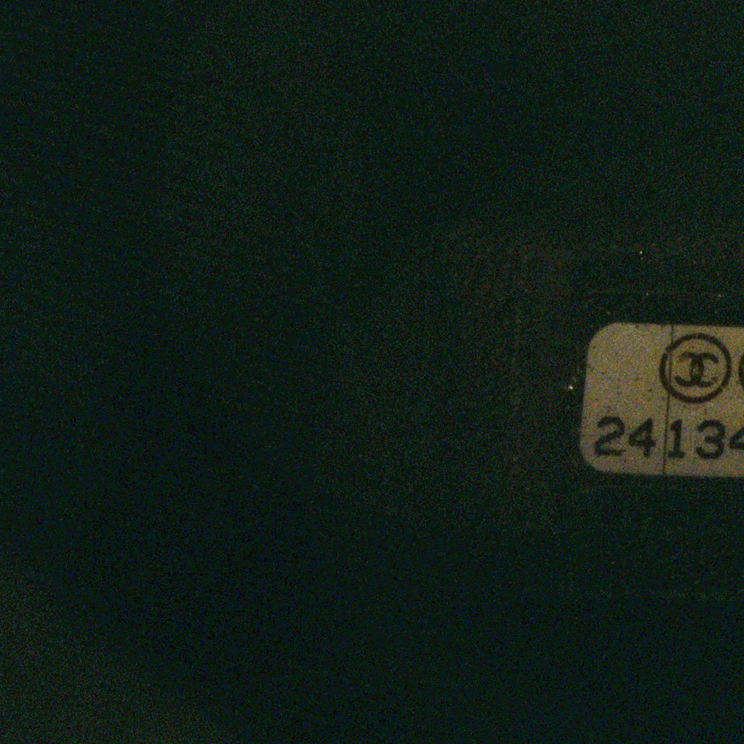 Chanel Lambskin Quilted Grip Clutch Black 7 of 8
