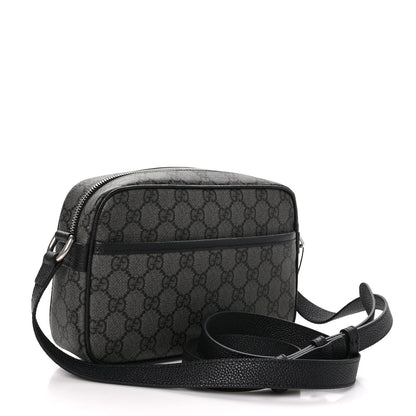 Gucci GG Supreme Monogram Mini Shoulder Bag Grey Black 3 of 11