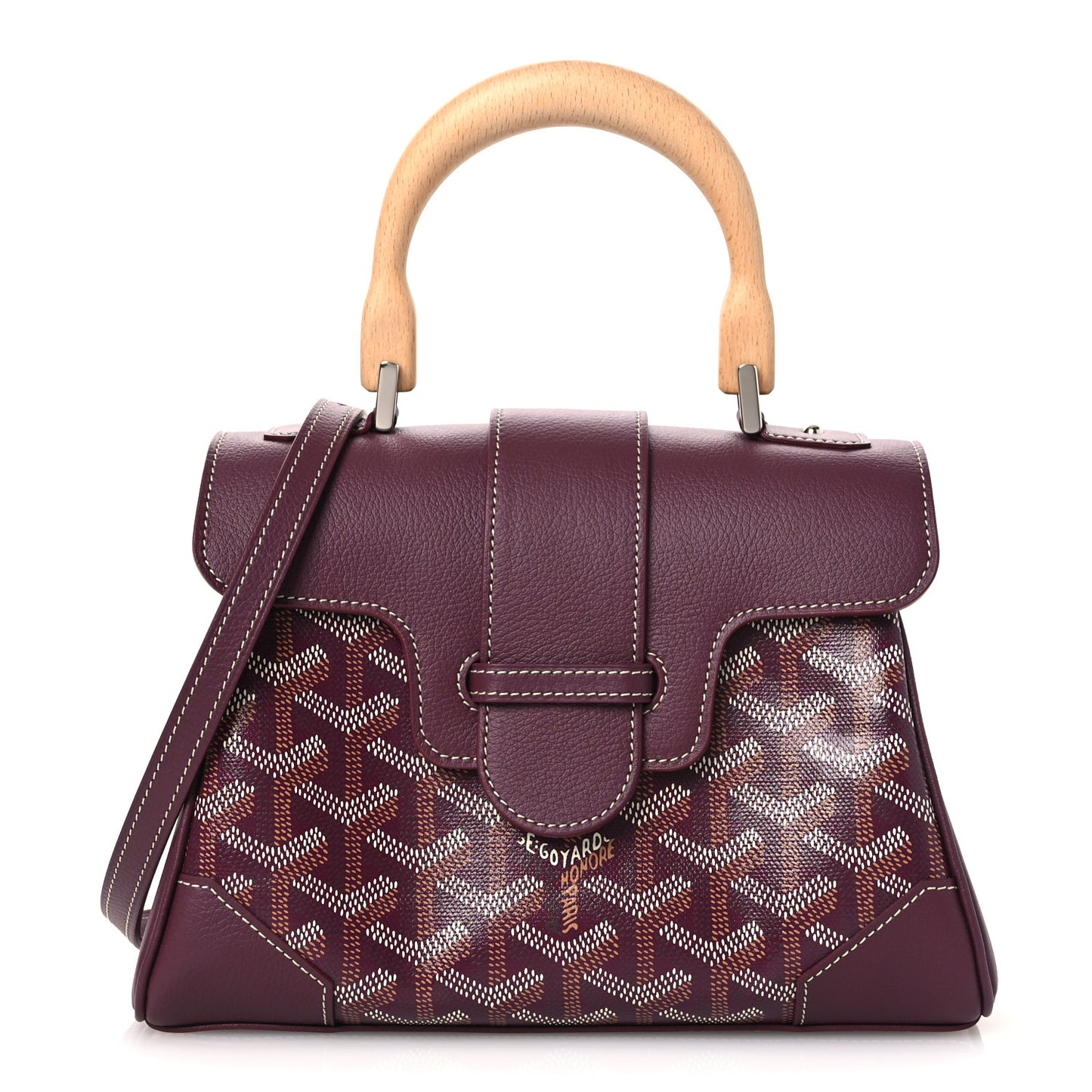 Goyardine Mini Saigon Burgundy