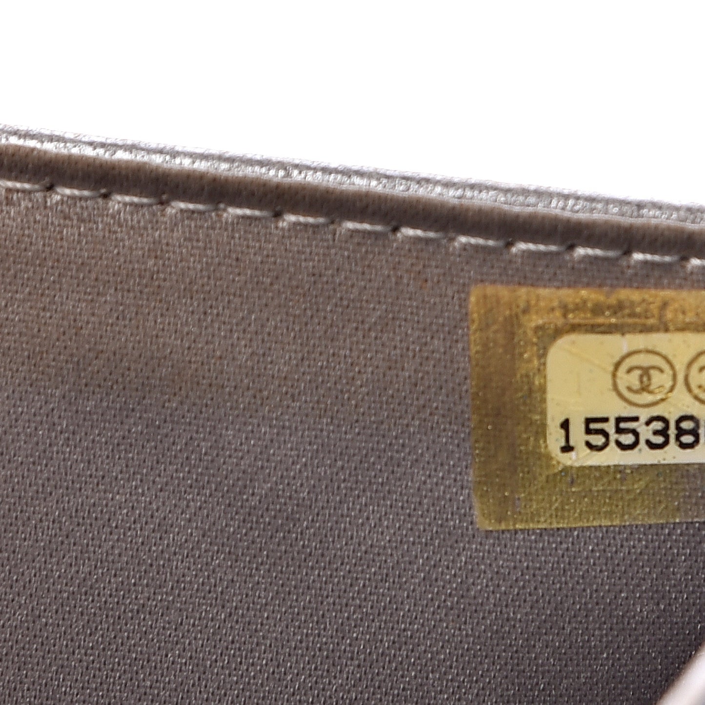 Lambskin Camellia Embossed Large Flap Wallet Black