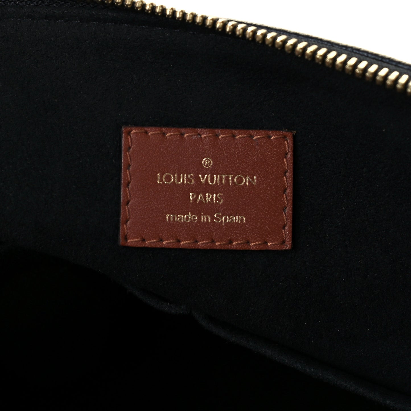 Monogram V Tote MM Black