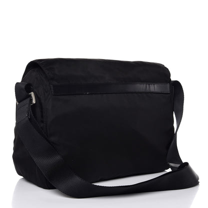 Prada Nylon Vela Messenger Bag Black 3 of 9
