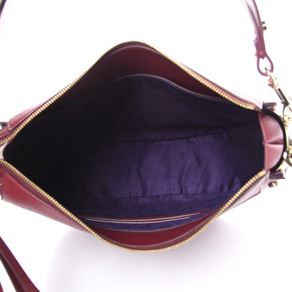Jimmy Choo Nappa Artie Hobo Vino 6 of 10