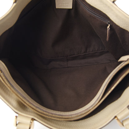Gucci Monogram Medium Abbey Tote White 5 of 10