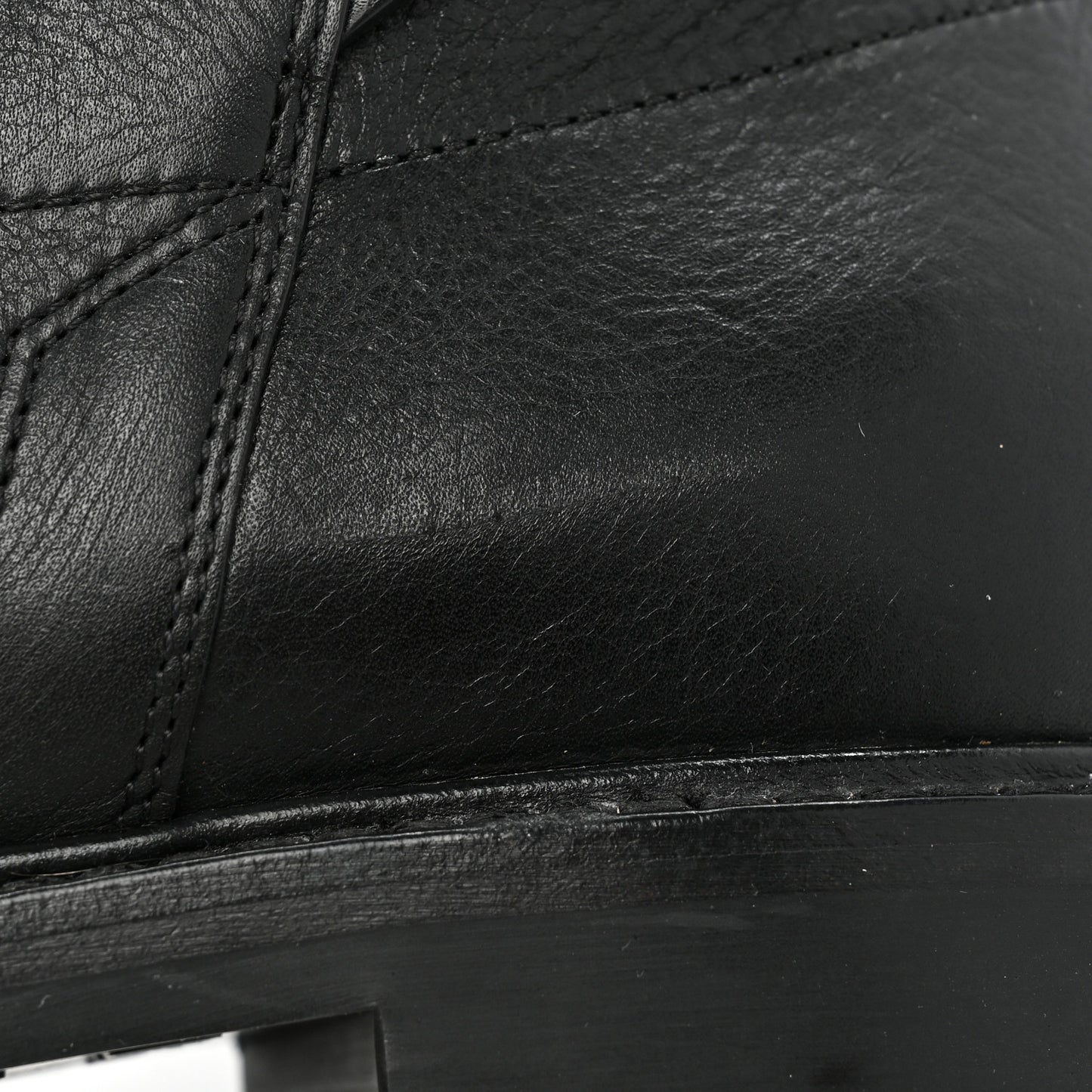 Calfskin Empreinte Ankle Boot 37.5 Black