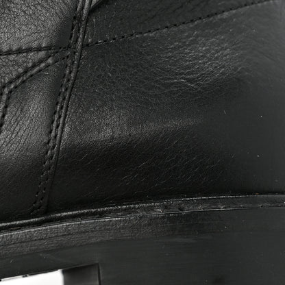 Christian Dior Calfskin Empreinte Ankle Boot 37.5 Black 14 of 14