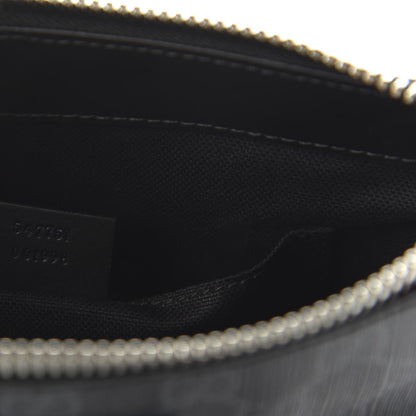 Gucci GG Supreme Monogram Night Courrier Flat Messenger Bag Black Multicolor 8 of 9