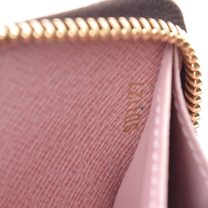 Louis Vuitton Monogram Clemence Wallet Rose Ballerine 7 of 7
