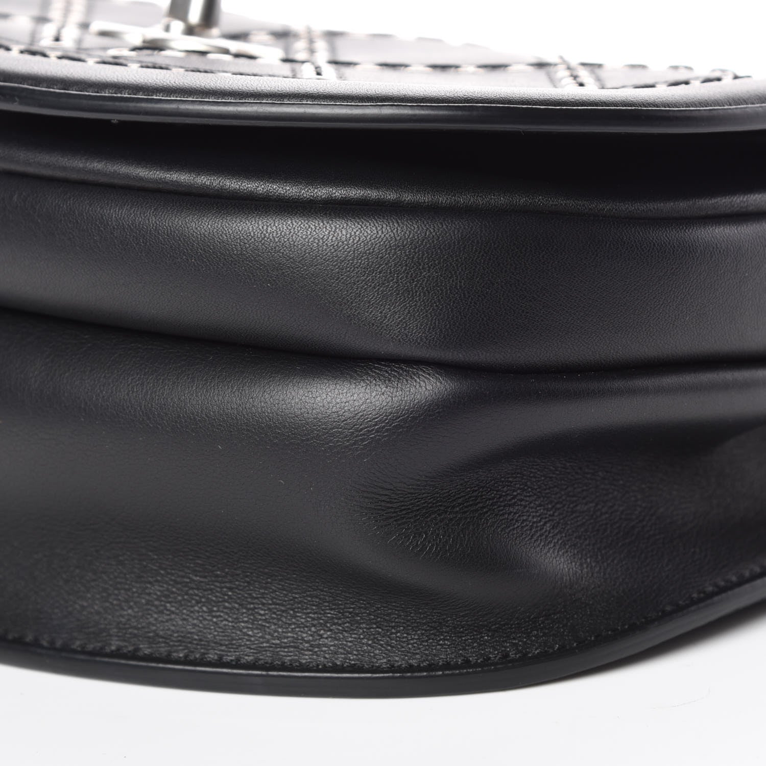 Chanel Calfskin Coco Eyelets Small Flap Bag Black 9 of 9
