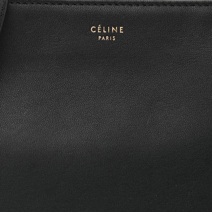 Celine Lambskin Small Trio Crossbody Bag Black 9 of 11