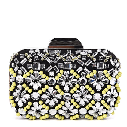 Jimmy Choo Beaded Box Cloud Clutch Multicolor 1 of 8