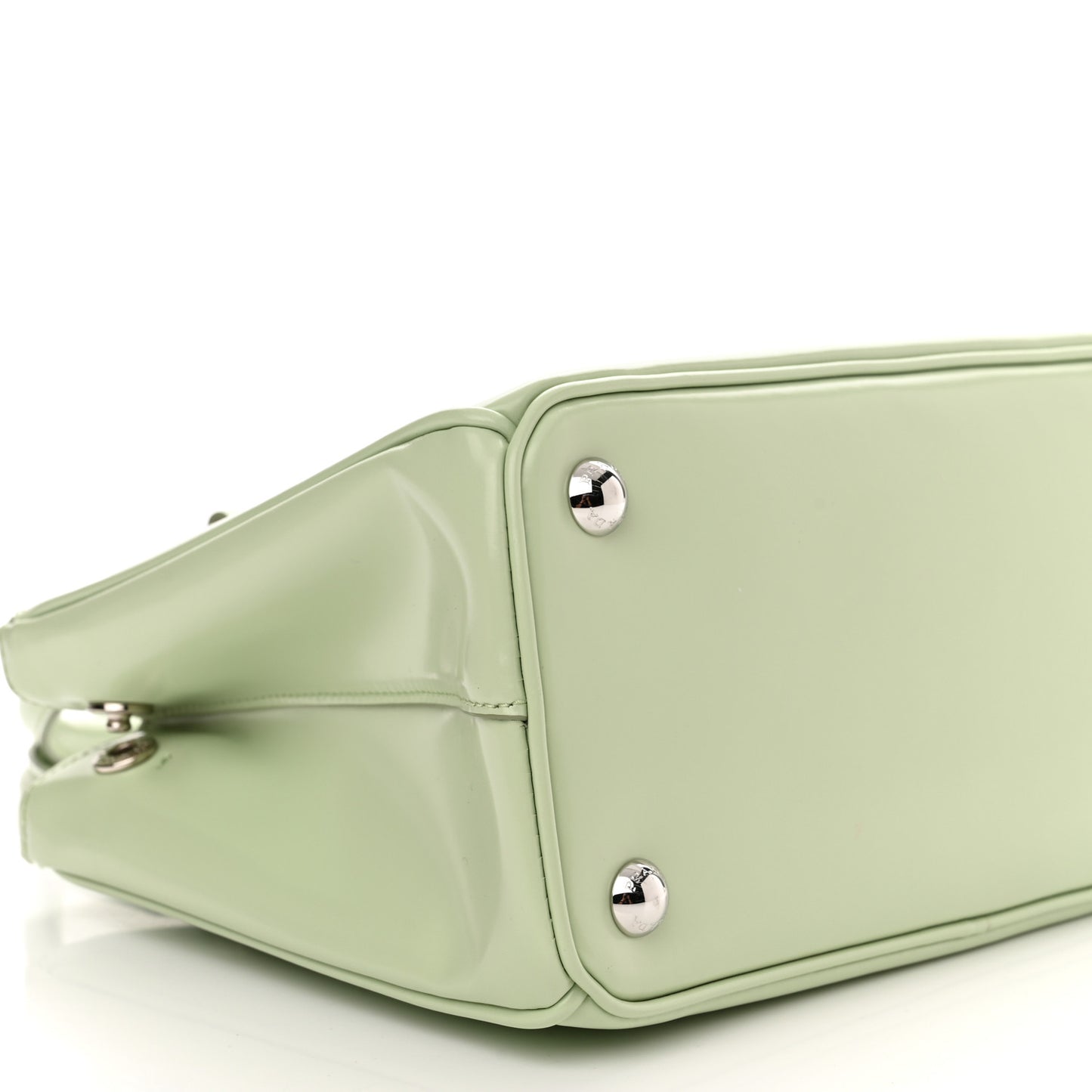 Spazzolato Small Galleria Double Zip Tote Acqua