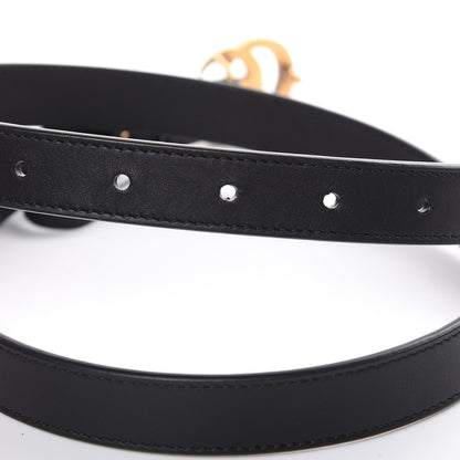Gucci Calfskin Double G 20mm Belt 80 32 Black 5 of 7